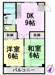 田中マンションの物件間取画像